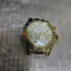 COGU ゴールド クロノグラフ 時計