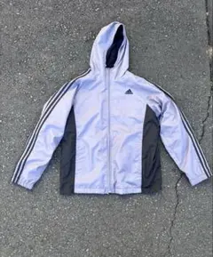 adidas フード付きナイロンジャケット　00s archive