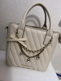 Jill by JILLSTUART ビジュー キルティング ショルダーバッグ