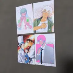 名探偵コナンイラスト付きポストカードセット 4枚
