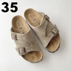 美品BIRKENSTOCKビルケンシュトック35チューリッヒサンダル23ベージュのサムネイル