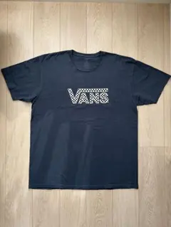 VANS Tシャツ XL チェッカーロゴ スケート ストリート