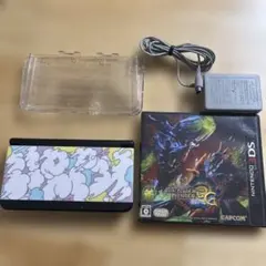 Newニンテンドー3DS本体 きせかえプレート（テレサ）・ACアダプター付