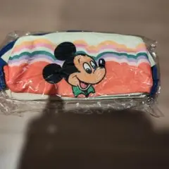 Disney ミッキーマウスがま口 ポーチ レトロデザイン
