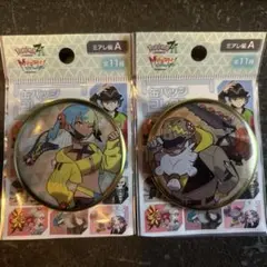 ポケモン トレーナーズ 缶バッジ ミアレ ZA シロー&メガタイレーツ