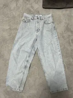 BIGBOY ライトブルーデニム ワイドパンツ S