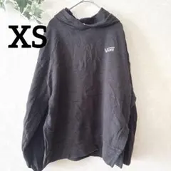 VANS 【XS】ブラック パーカーフーディー