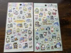 サンリオ　はぴだんぶい　箔押しシール