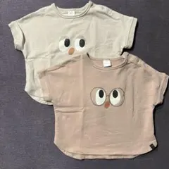 tete a tete テータテート Tシャツセット 裏毛 80 バースデイ