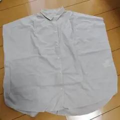 グローバルワーク　ストライプ柄 ノースリーブシャツ