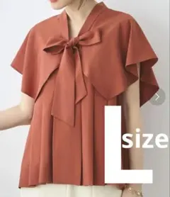 選べる2typeボウタイタックブラウス