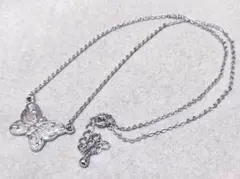 Anna Sui　アナスイ　蝶　バタフライモチーフ　ネックレス　C2760