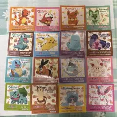 サーティワン　ポケモンステッカー　16枚セット