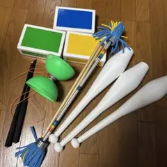 【24時間限定値下げ！】ジャグリング4点セット