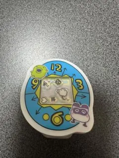 たまごっち シャカシャカアクリルクリップ たまこっち ブルー にょろっち