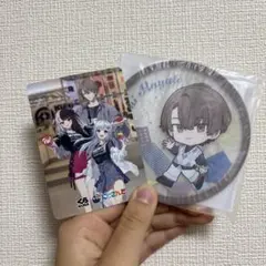 加賀美ハヤト にじさんじ　くら寿司ラバーコースター&SMC組カード