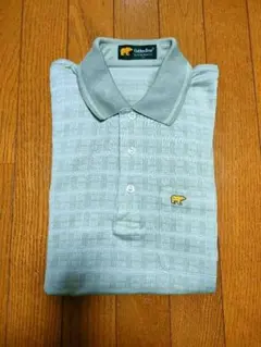 Golden Bear グリーン 長袖ポロシャツ