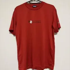 asics バレーボール Tシャツ 赤