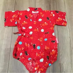 SISHUNON   女の子ベビー甚平   70㎝