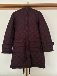 Hushush フード付きキルティングジャケット