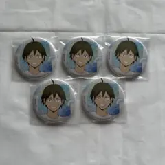 ハイキュー 水遊び 缶バッジ 山口忠 - メルカリ