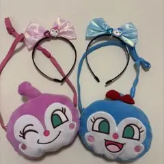 カチューシャ　ポシェット　アンパンマンミュージアム