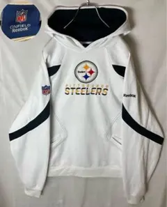 NFLピッツバーグ・スティーラーズ×Reebokジャージ素材パーカービッグサイズ