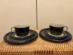 ロールストランド/エリザベス　トリオ 2セット ロールストランド エリザベス 食器 ヴィンテージ - nordajyo