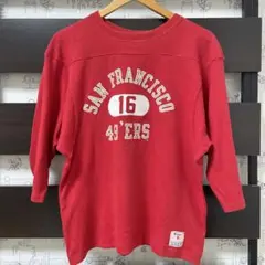 80s Champion NFL 49ERS フットボールT サイズM