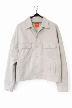 BEAMS デニム トラッカー ジャケット ベージュ ホワイト メンズ Sのサムネイル