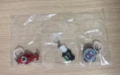 仮面ライダーめじるしアクセサリー4 ガチャガチャ 3点セット