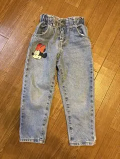 ZARA ザラ　Disney ミニーマウス　デニムパンツ