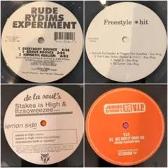 90年代HIPHOP レコードセット9枚名曲ラップヒップホップ黄金期まとめ 