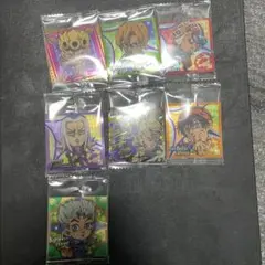 さ*す様 ジョジョの奇妙な冒険 黄金の風 シールウエハース　　7枚まとめ売り