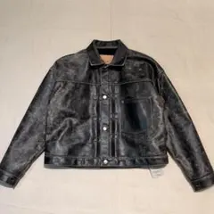 26ss 新品 SAINTM×××××× ベルベルジン レザージャケット S