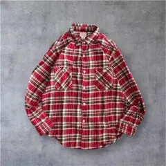 【美品】PENNEYS 日本製 100%コットン ネルシャツ M アメカジ