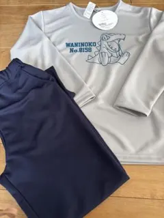 【Мサイズ】レディース ポケモン 長袖 パジャマ 薄手 ルームウェア ワニノコ