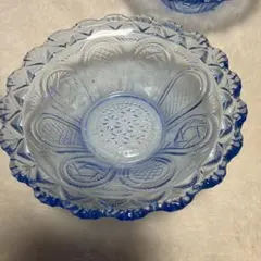 レトロガラス皿 アンティーク かき氷器