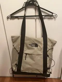 【美品】THE NORTH FACE 2way リュック トートバッグ ベージュのサムネイル