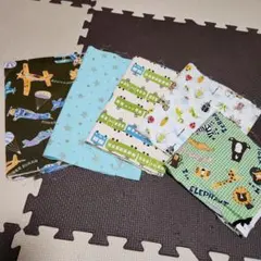 男の子 生地 ハギレ5枚セット