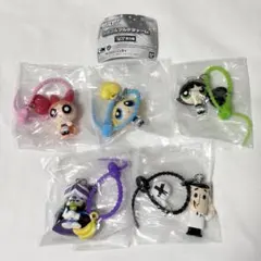 新品【✨パワーパフガールズ✨】カラフルマルチチャーム 全5種コンプリート✨