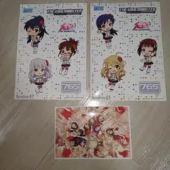 一番くじ アイドルマスター シール プロマイド 3枚セット　ゲーム