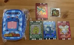 ぐるり森　ハムスタンポーチ＆カード、キーホルダーセットのサムネイル