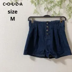 ♡C•O•L•Z•A♡コルザ デニムショートパンツ フロントボタン