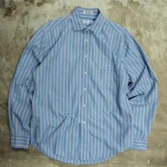 90年代 YvesSaint Laurent サンローラン ストライプシャツ L
