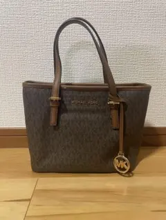 MICHAEL KORS ブラウン トートバッグ