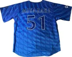 美品未着用　横浜DeNAベイスターズ　森敬斗宮崎不良品ビジターユニフォームMのサムネイル