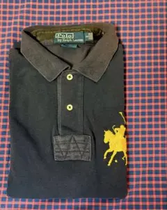 Polo by Ralph Lauren ネイビー長袖ポロシャツ
