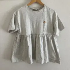 KELTY ペプラム 半袖 Tシャツ グレー　マタニティのサムネイル