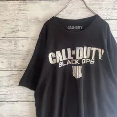古着 CALL OF DUTY Tシャツ プリント 2018年 ブラック XL